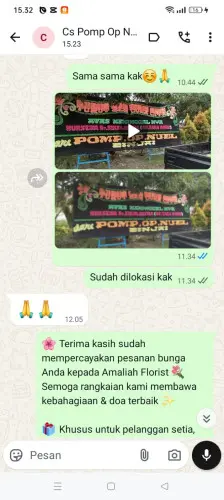 Testimonial Papan Bunga kawasan industri batang